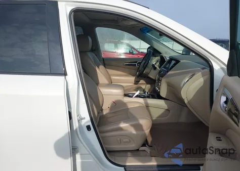 2014 Nissan Pathfinder Platinum z USA, uszkodzony, nr VIN 5N1AR2MN4EC703744